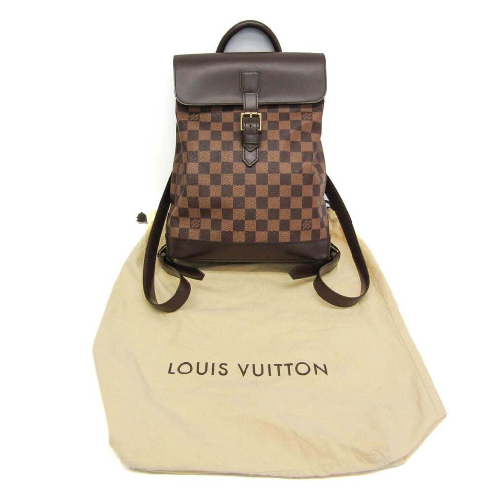 LOUIS VUITTON Brown Damier Backpack - Picture 2 of 13